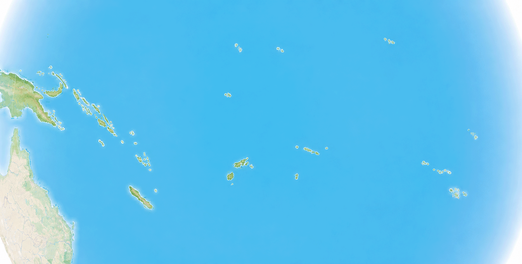 Pacific island map